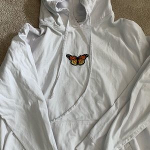 John galt/brandy Melville butterfly hoodie